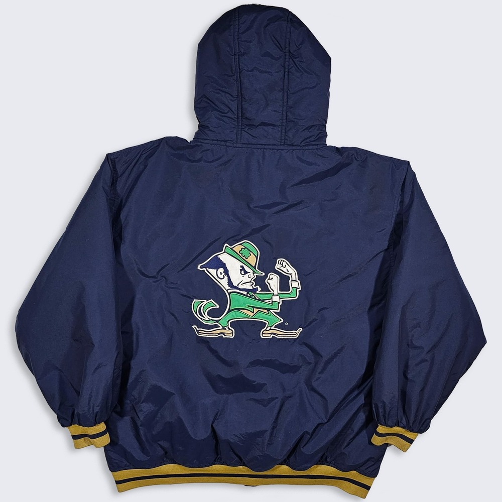Notre Dame Fighting Irish Vintage Starter Style Puffer Jacket